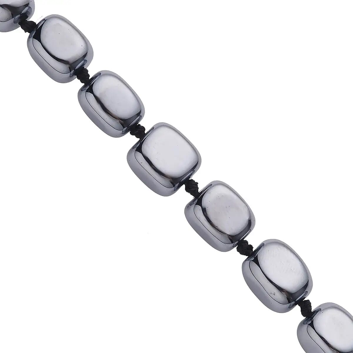 Terahertz 360.00 ctw Necklace in Rhodium Over Sterling Silver, Silver Princess Necklace For Women with magnetic Clasp 18-20 Inches image number 5