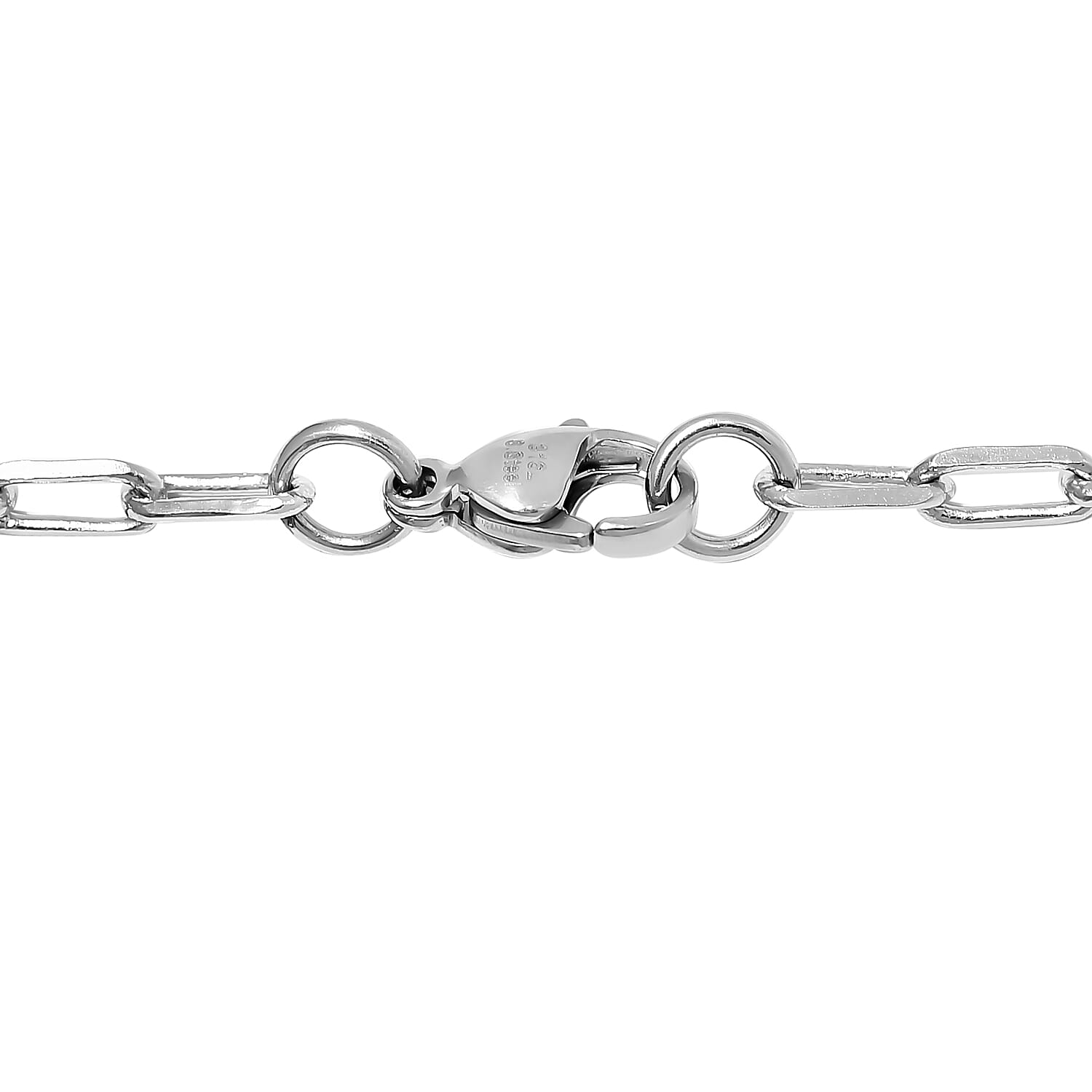 Karis Thai Black Spinel Necklace 18 Inches in Platinum Bond and Stainless Steel 15.10 ctw