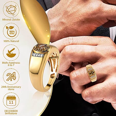 9 / Natural Golden Tanzanite / 925 Silver - Product card gallery slide 3 (10176909345081)
