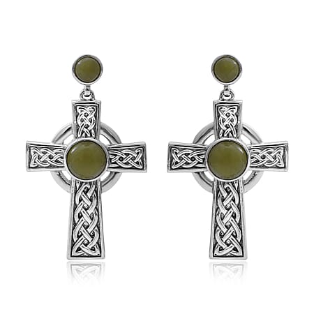 Connemara Marble / 925 Silver / Platinum Overlay - Product card gallery slide 1 (10176909246777)
