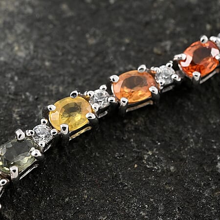 6.5 / Multi Sapphire / 925 Silver - Product card gallery slide 2 (10176909508921)
