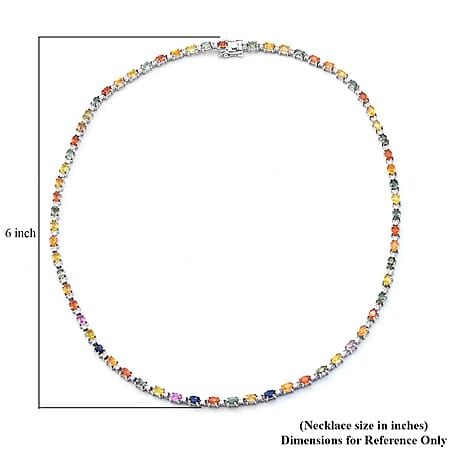18 / Multi Sapphire / 925 Silver - Product card gallery slide 4 (10176909738297)