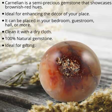 Carnelian Sphere -L (Approx 3305 ctw) image number 2