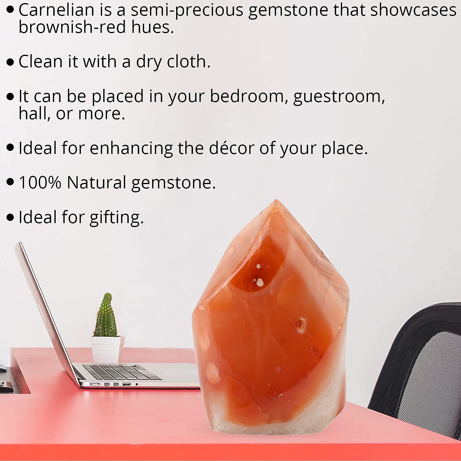 Carnelian Flame -M (Approx 2510 ctw)