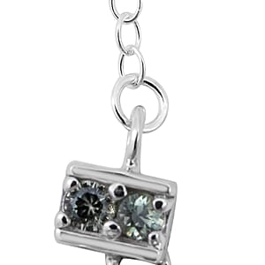 Ethiopian Welo Opal and Multi Sapphire Necklace 18 Inches in Platinum Over Sterling Silver 25.60 ctw