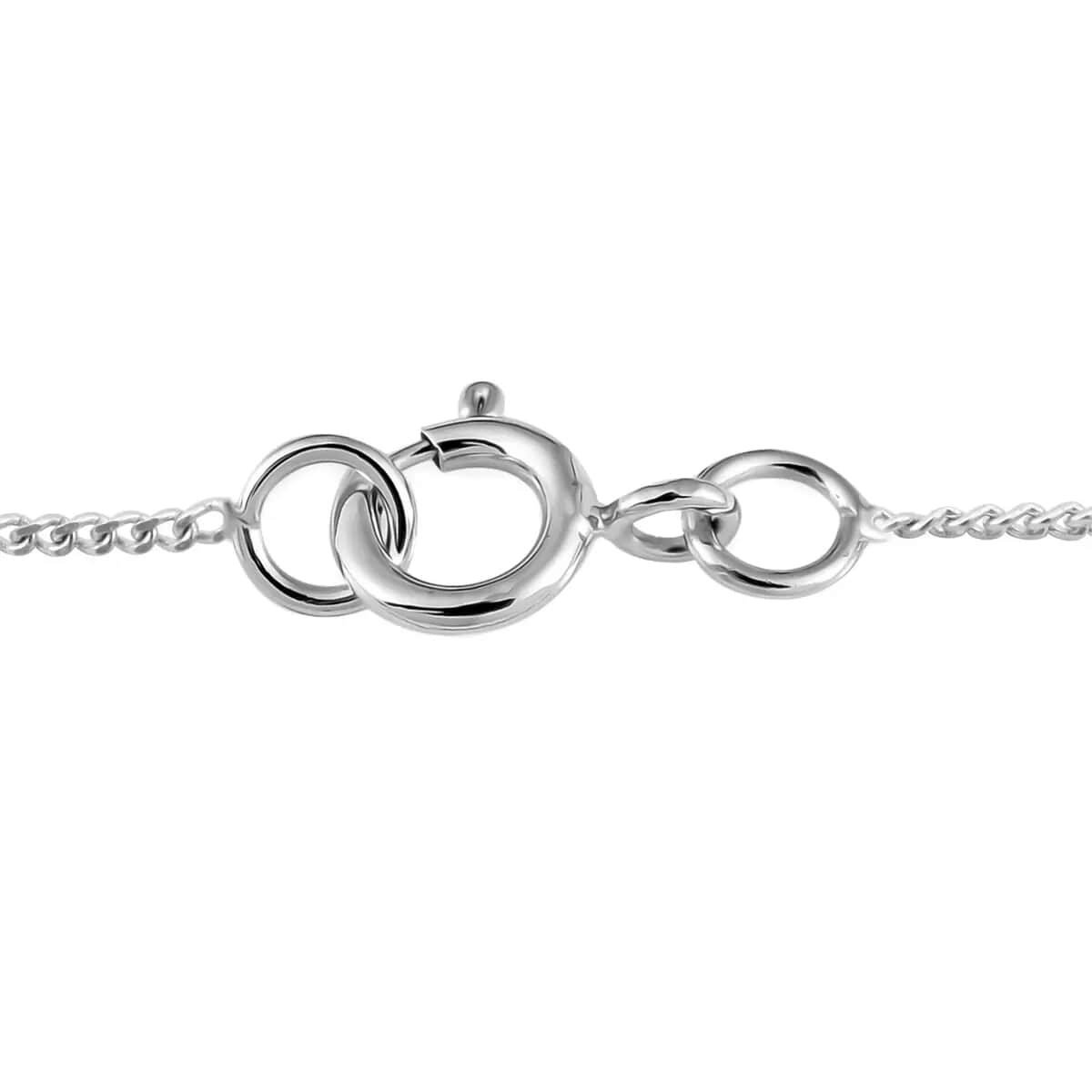 Doorbuster Ruby Necklace 18 Inches in Platinum Over Sterling Silver 8 Grams 26.85 ctw image number 4