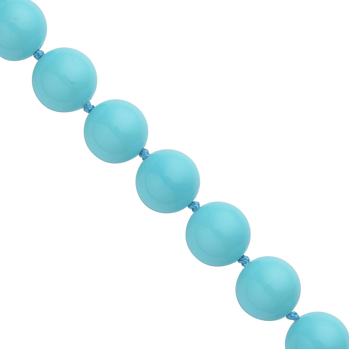 Blue Shell Pearl 11-13mm Necklace (20 Inches) in Stainless Steel 445.00 ctw | Tarnish-Free, Waterproof, Sweat Proof Jewelry image number 3