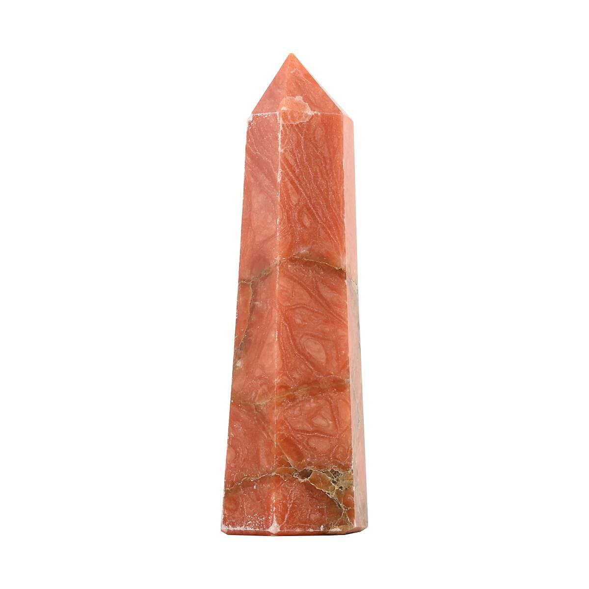 Orange Calcite Point -M (Approx 2770 ctw) image number 3