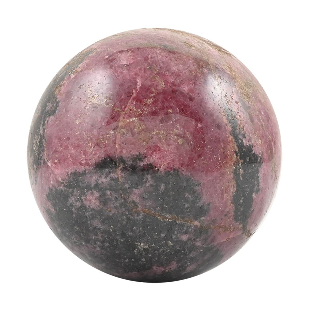 Rhodonite Sphere -L (Approx 4335 ctw) image number 4