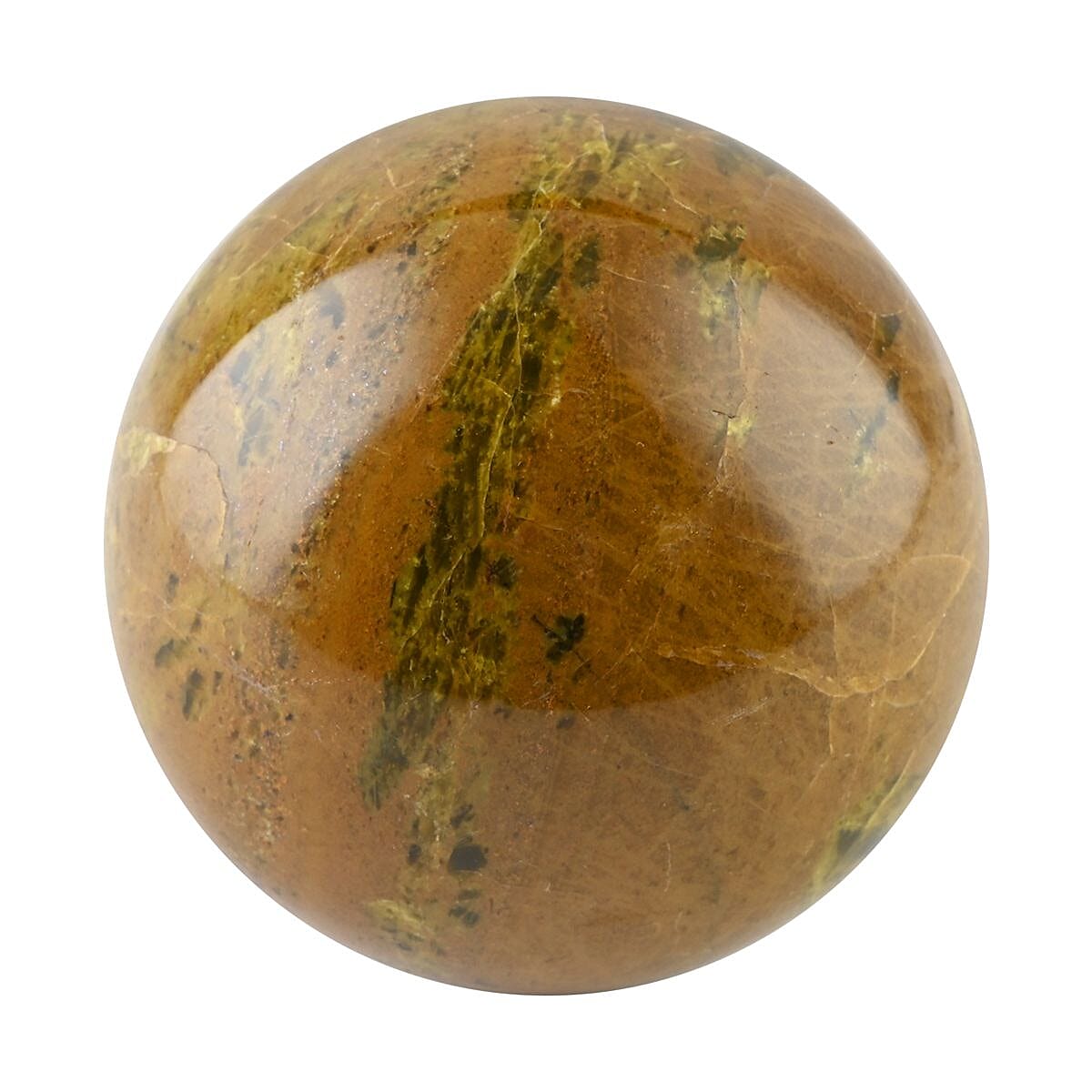 Green Opal Sphere -M (Approx 2820 ctw) image number 2