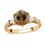 Iliana 18K Yellow Gold 100 Facet AAA Turkizite and G-H SI Diamond Ring (Size 7.0) 2.35 ctw