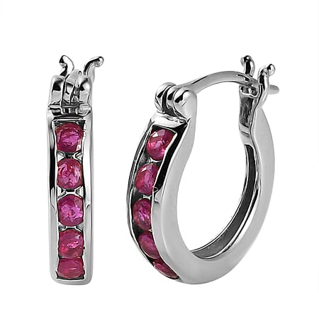Platinum Overlay / Montepuez Ruby / 925 Silver - Product card gallery slide 1 (10176912425273)