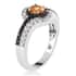 Premium Viceroy Spessartine Garnet and Multi Gemstone Ring in Platinum Over Sterling Silver 1.25 ctw image number 3