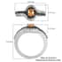 Premium Viceroy Spessartine Garnet and Multi Gemstone Ring in Platinum Over Sterling Silver 1.25 ctw image number 5