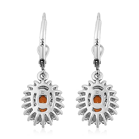 Spessartine Garnet / 925 Silver / Platinum Overlay - Product card gallery slide 4 (10176913342777)