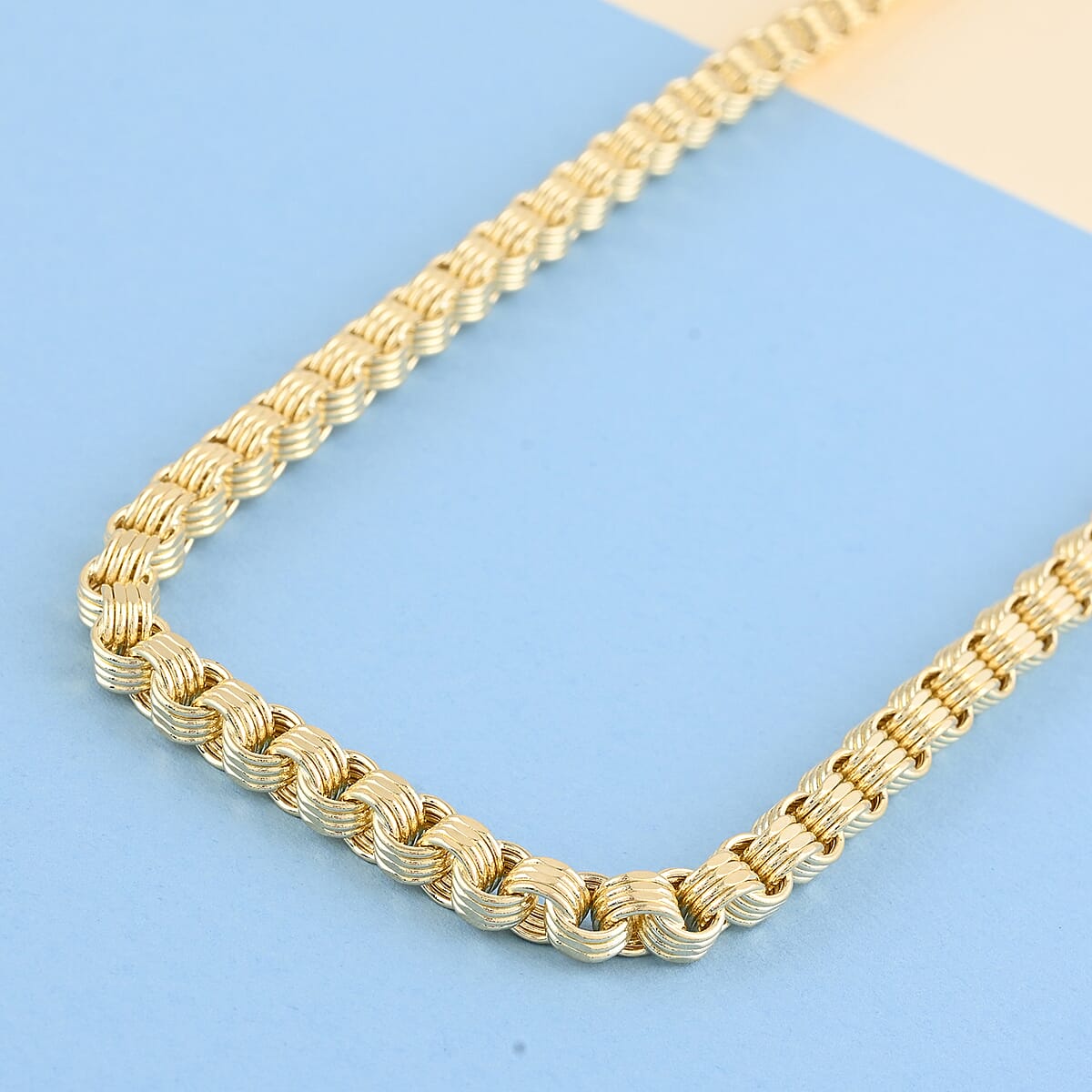 California Closeout Deal 10K Yellow Gold 3.5mm Alexander Necklace 22 Inches 9.50 Grams (Delivered in 7-10 Business Days) image number 1