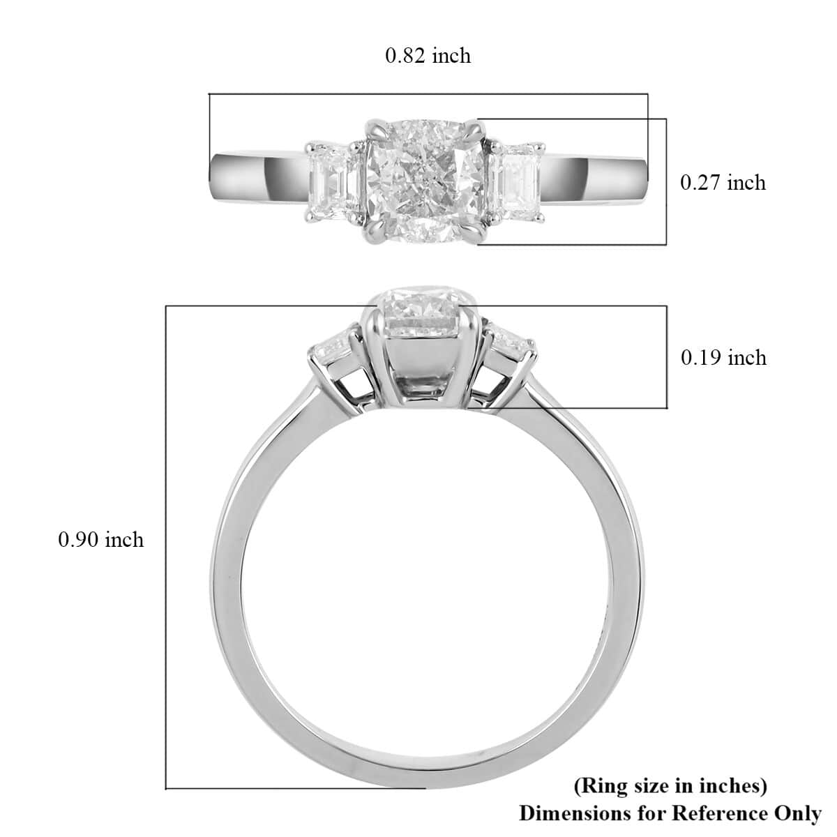 18K White, Yellow Gold Natural Yellow and White Diamond Ring 4.2 Grams 1.30 ctw image number 5