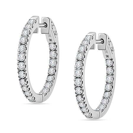 White Diamond / 14K Gold / White Gold Plating - Product card gallery slide 3 (10176913506617)