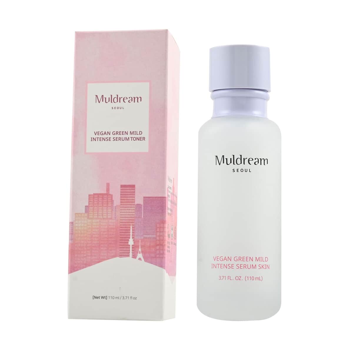 Muldream-Vegan Green Mild Intense Serum Toner 3.71 Oz | Best Face Toner Serum | Skin Serum image number 0