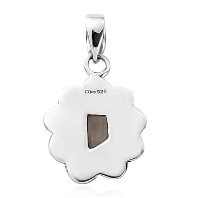 Artisan Crafted Rough Cut Turkizite Pendant in Sterling Silver 2.50 ctw