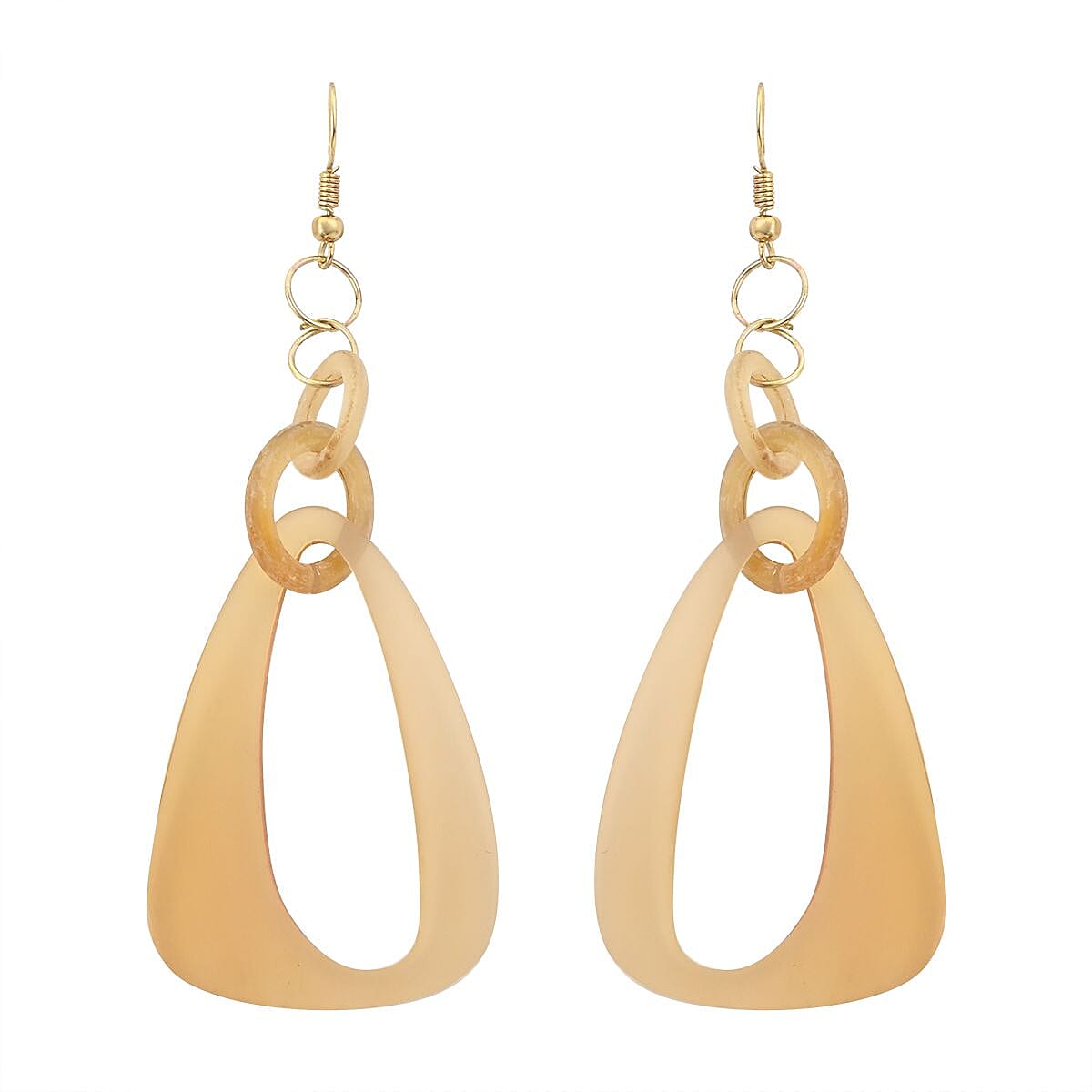 Dangle Earrings in Goldtone image number 0