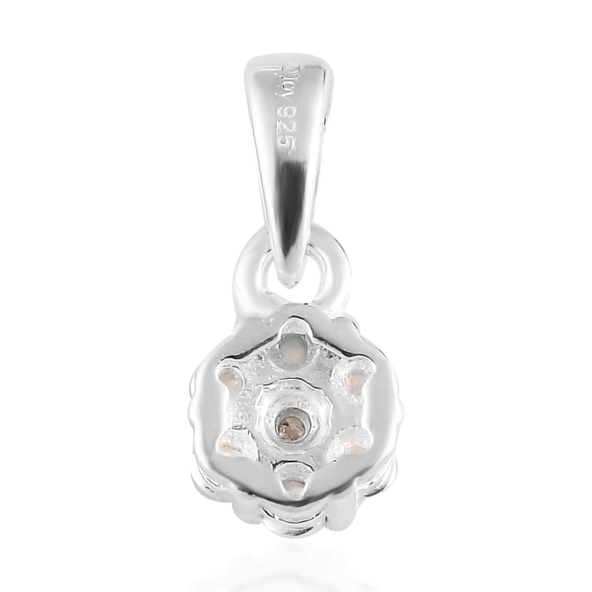 Diamond Accent Pendant in Sterling Silver image number 4
