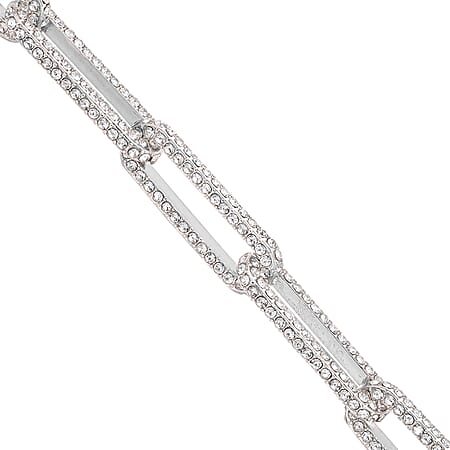 20 / White Swarovski Crystal / Pure Alloy - Product card gallery slide 4 (10176914489657)