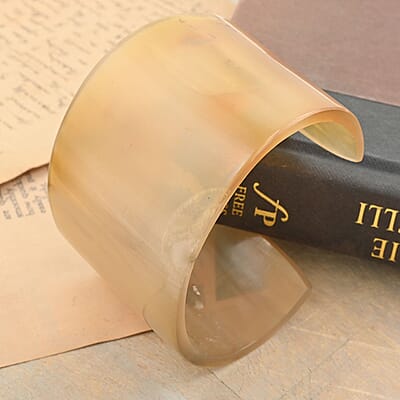 Buffalo Horn Cuff Bracelet