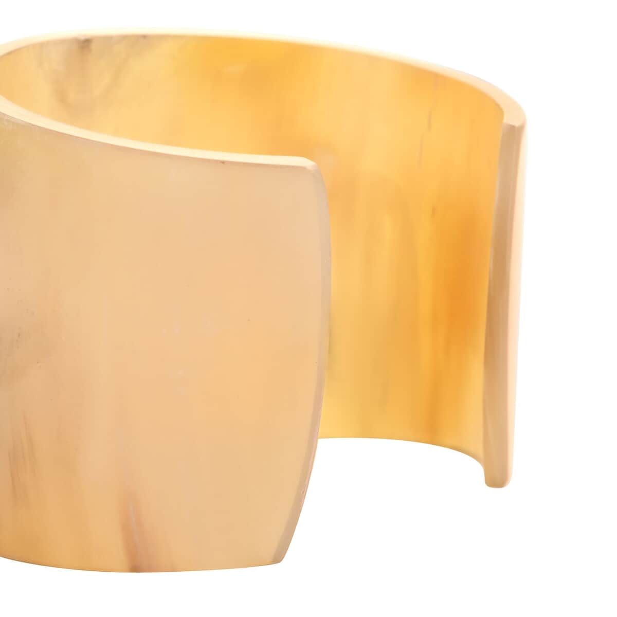 Buffalo Horn Cuff Bracelet (6.75 In) image number 2