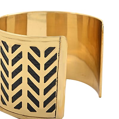 Cuff Bracelet in Goldtone