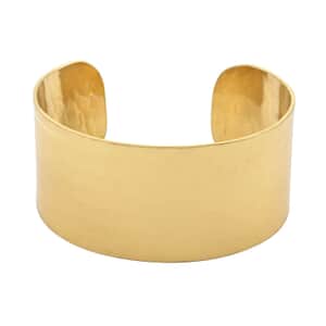 Cuff Bracelet in Goldtone (7 In)