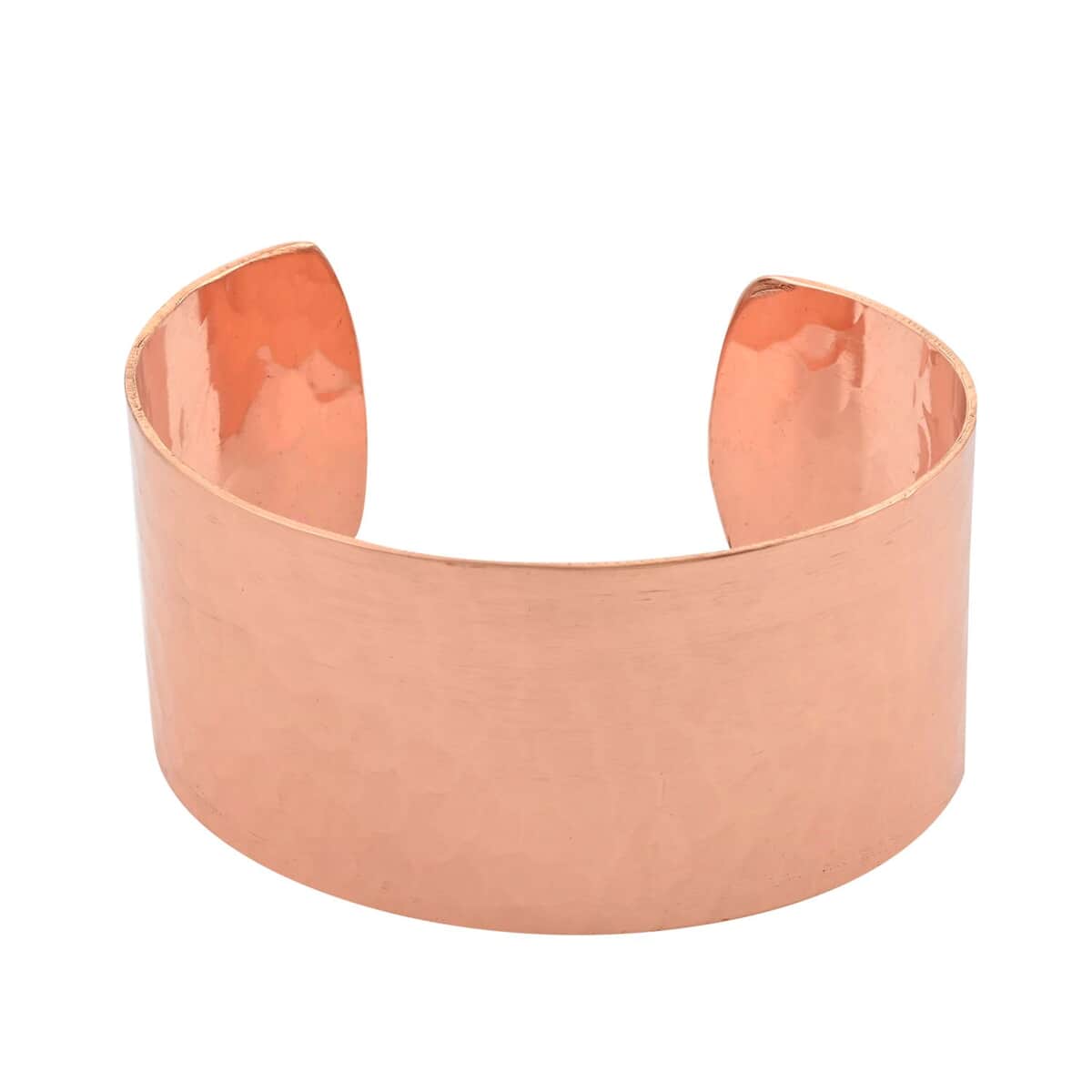 Plain Cuff Bracelet in Rosetone (7 In) image number 0