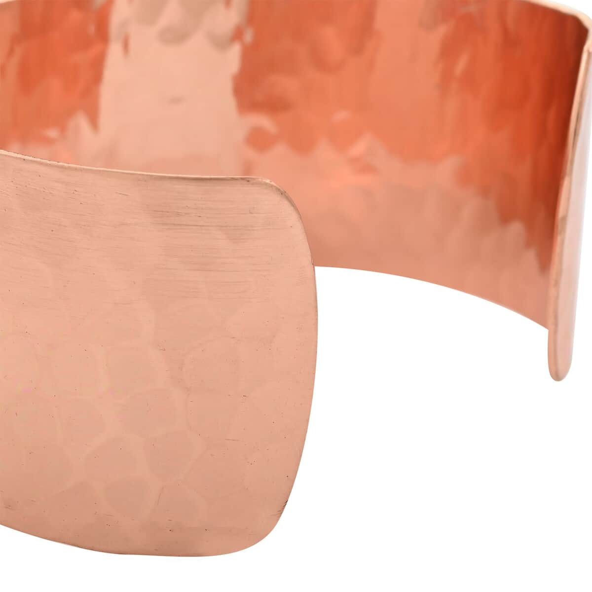 Plain Cuff Bracelet in Rosetone (7 In) image number 2