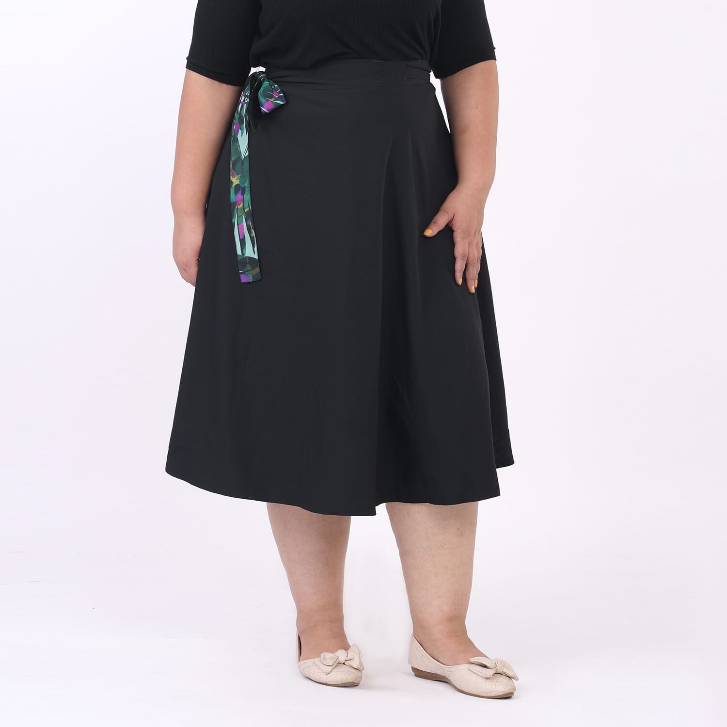 Black and clearance white jungle skirt