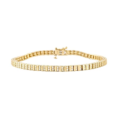 7.5 / White Diamond / 10K Gold - Product card gallery slide 1 (10176917471545)