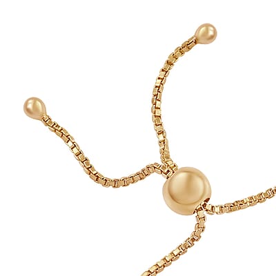 AAA Turkizite Bolo Bracelet in Vermeil Yellow Gold Over Sterling Silver 2.60 ctw