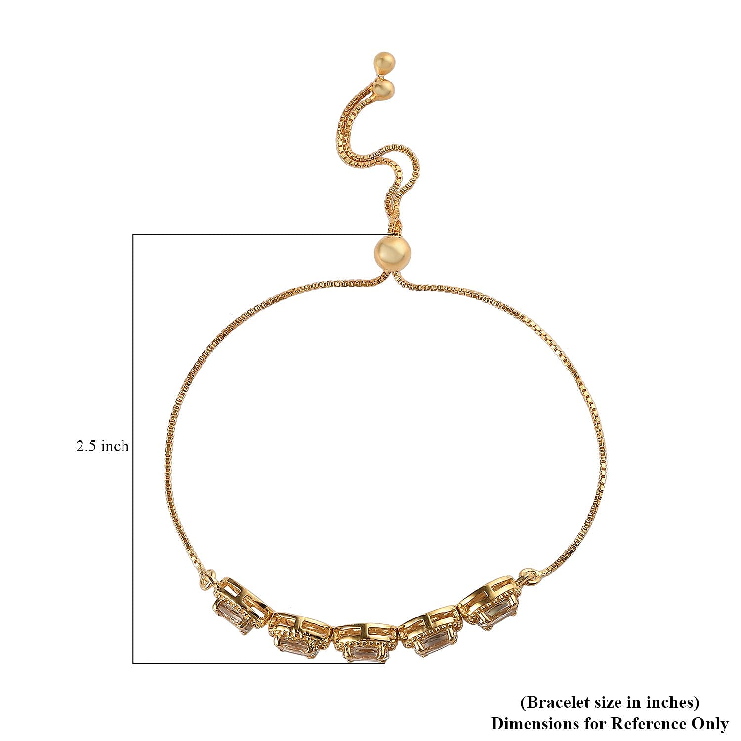 AAA Turkizite Bolo Bracelet in Vermeil Yellow Gold Over Sterling Silver 2.60 ctw