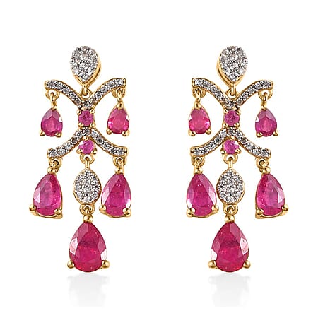 Fissure Filled Pink Ruby / 925 Silver / Vermeil YG - Product card gallery slide 1 (10176918225209)