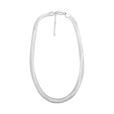 Bismark Chain Necklace in Sterling Silver 16.1 Grams 18 Inches