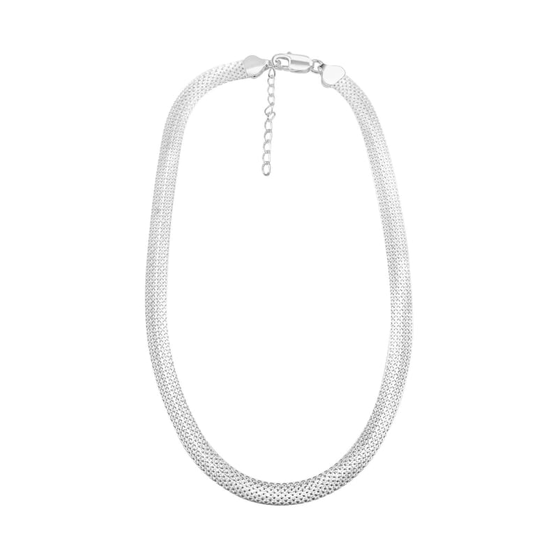 Bismark Chain Necklace in Sterling Silver 16.1 Grams 18 Inches