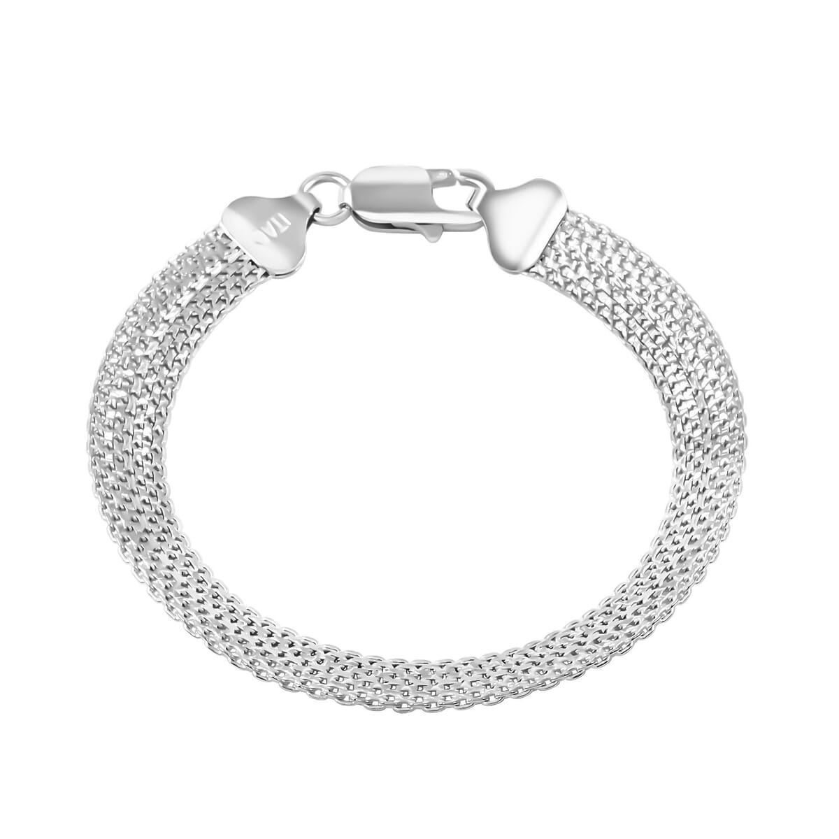 Bismark Chain Bracelet in Sterling Silver (7.50 In) 7.60 Grams image number 0