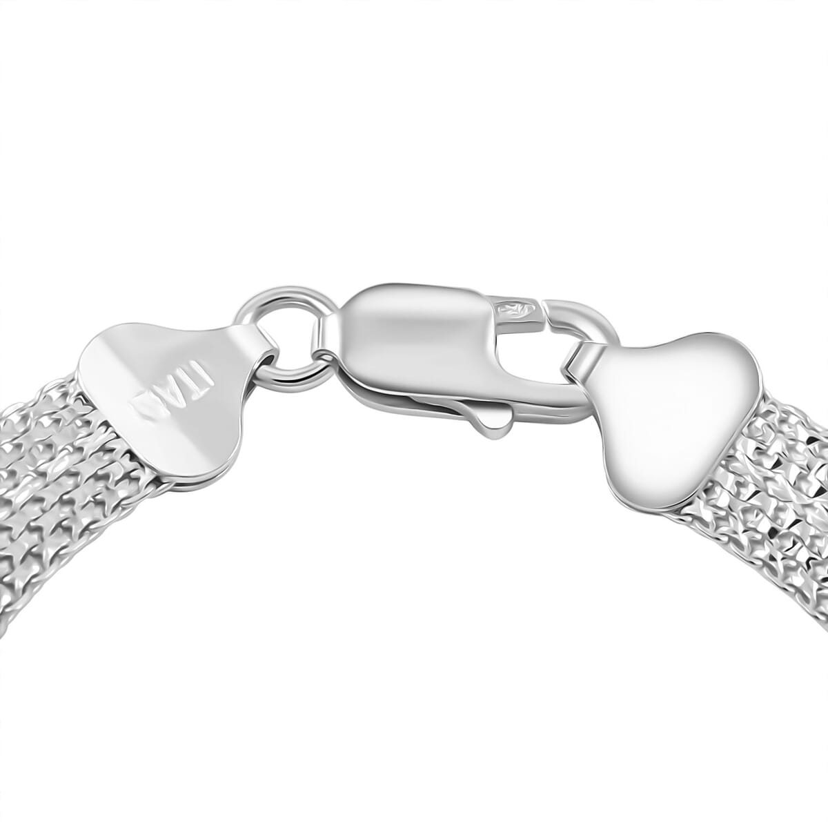 Bismark Chain Bracelet in Sterling Silver (7.50 In) 7.60 Grams image number 3