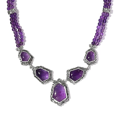 African Amethyst / 18 / 925 Silver - Product card gallery slide 1 (10176918552889)