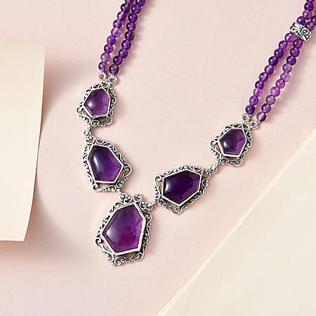 African Amethyst / 18 / 925 Silver - Product card gallery slide 2 (10176918552889)