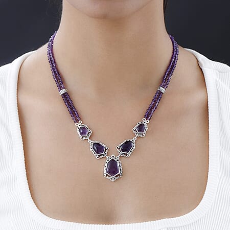 African Amethyst / 18 / 925 Silver - Product card gallery slide 3 (10176918552889)