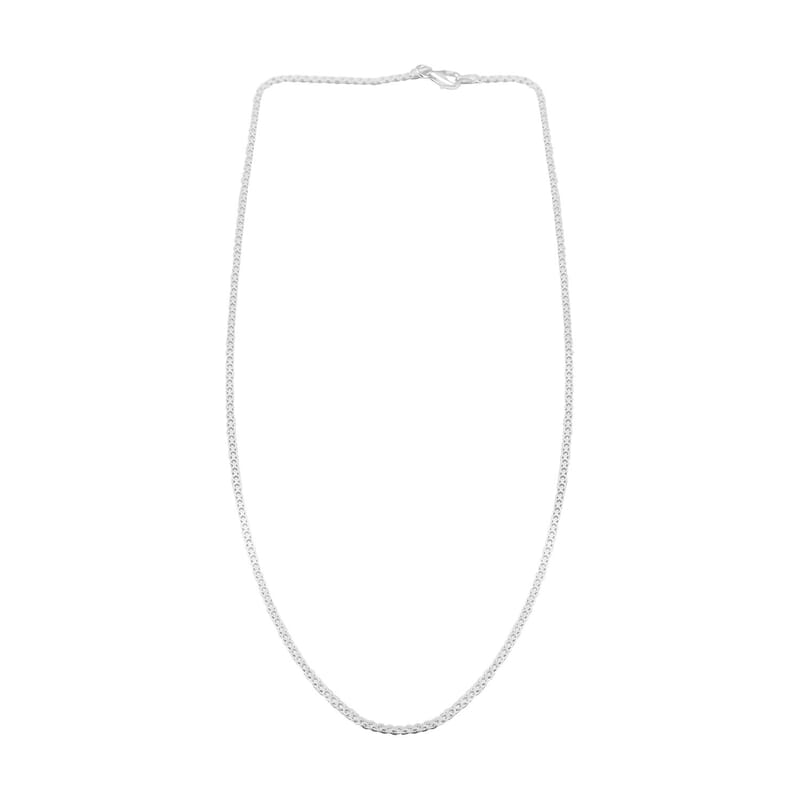 Bismark Chain Necklace in Sterling Silver 3.30 Grams 18 Inches