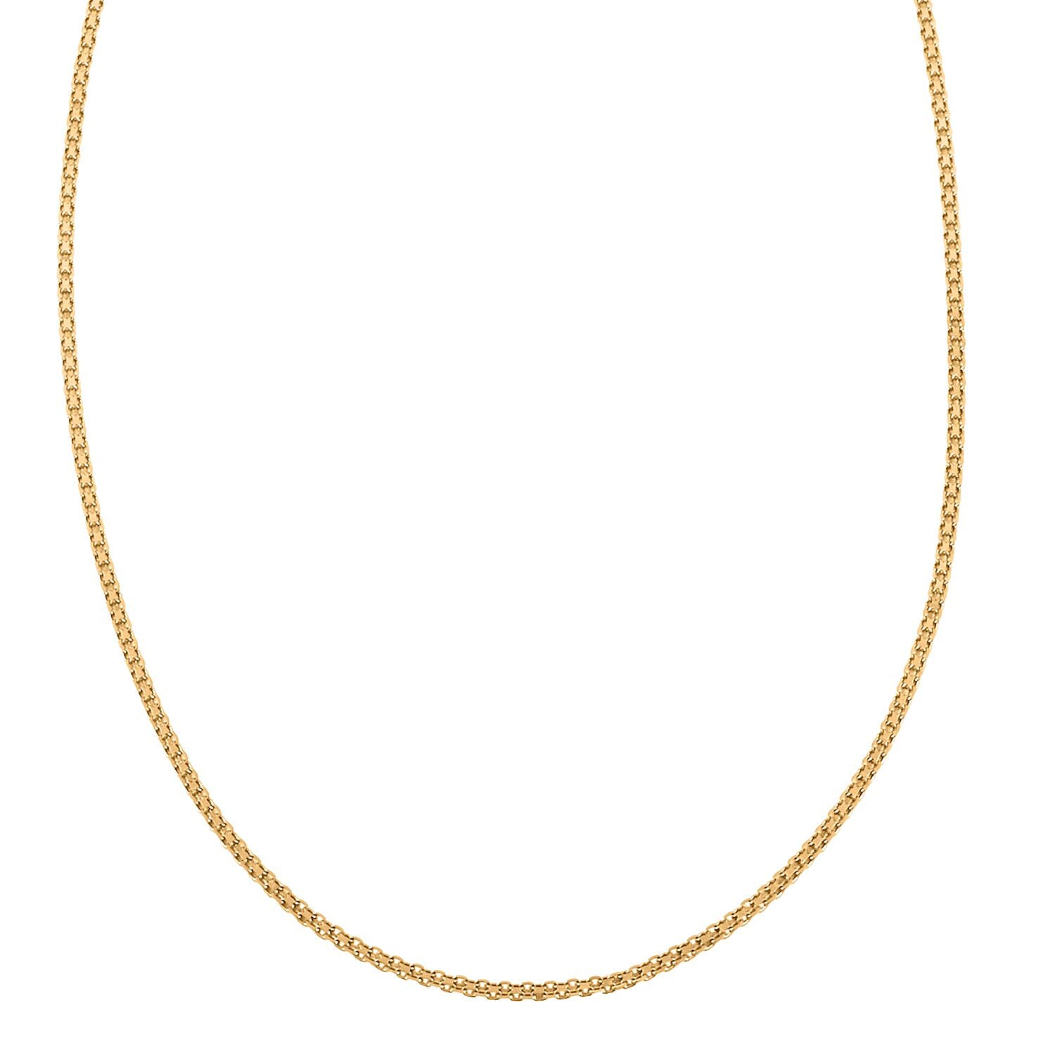 Bismark Chain Necklace in Sterling Silver 3.30 Grams 18 Inches