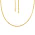 California Closeout Deal 10K Yellow Gold 2.5mm Venetian Box Chain Necklace 22 Inches 6.0Grams image number 4