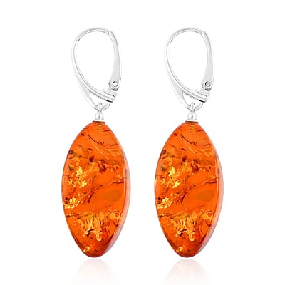 Baltic Amber Dangle Earrings