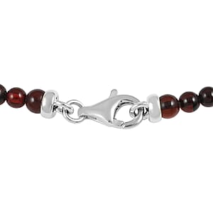 Baltic Multi Color Amber Beaded Necklace 22 Inches in Sterling Silver